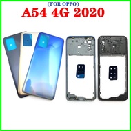 back cover original For Oppo A54 4G CPH2239 Battery Cover Back Rear Door Housing Case Back Cover Cas