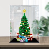 Lego Acrylic Display Box MY | For 40338 Christmas Tree, Popmart Labubu Zimomo & Sneakers (Kotak Pame