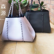 Dive-Inspired Neoprene Tote Bag - Large Capacity & Waterproof