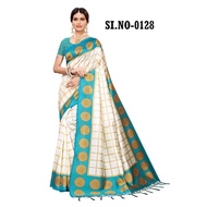 INDIAN SAREE WOMENS NEW LOOK CHIFFION SILK SAREE