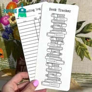 PAPERIE Reading List Marker Cards, Reading Challenge Book List Book List Reading Log, Creative Writa