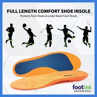 Footlink High Arch Insole Comfort Insole / Sport Insole for Plantar Fasciitis with Arch Support and 