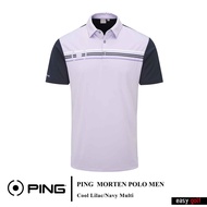 PING MORTEN  POLO  PING MENS POLO เสื้อกอล์ฟผู้ชาย  เสื้อกีฬากอล์ฟผู้ชาย  เสื้อกีฬาผู้ชาย