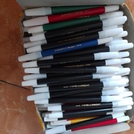 Spidol Snowman Marker Kecil Standar PW-1A Spidol Warna Merah Biru Kuning Hijau Hitam Spidol Snowman 