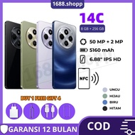 [8+256GB]  Redmi 14C Smartphone | 50MP AI Camera | 120Hz Large Display | Original Malaysia Warranty 