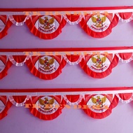 INDONESIAN FLAG GARUDA INDONESIA FLAG GARUDA INDONESIA BACKGROUND GAPURA FLAG