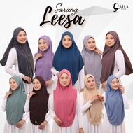 Tudung sarung mosscrepe umrah bidang 50 labuh ironless