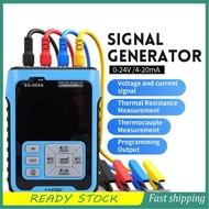 IUPPA Portable Multi-function Signal 0-24V 4-20mA Analogs Voltage Current Thermocouple Resistance ce