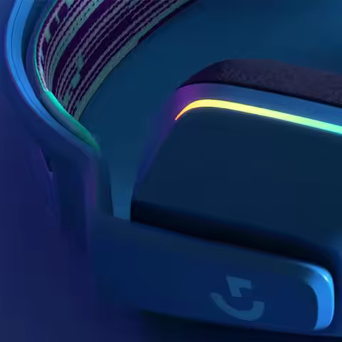 New Logitech G733 LIGHTSPEED Wireless Headphones RGB DTS X2.0 7.1 Surround Sound Ultralight Headphon