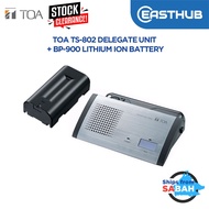 TOA TS-802 Delegate Unit + BP-900 Lithium-Ion Battery (Clearance Unit)