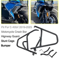 2023 New Motorcycle Crash Bar Hignway Guard Stunt Cage Bumper Front Side Frame Protector Fit For BMW