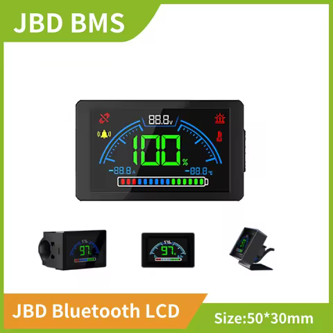 JBD Smart BMS BT LCD Display For Lithium Battery Smart Bms Accessories Intelligent Level Indicator J