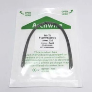 Niti Wire Size 012 014 016 018 Upper & Lower Wire Braces Ni Ti Super Elastic Ovoid Archwire Pack