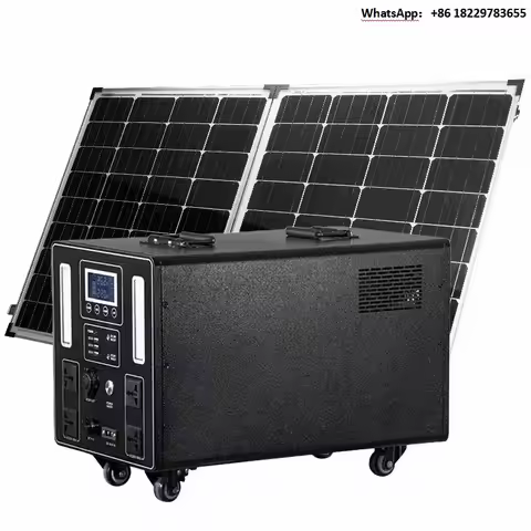 H-ot -Sale 3500W Power Station 3 Kva So-lar B-at-tery Gene-rator 5000w 220v Electric So-lar Portable