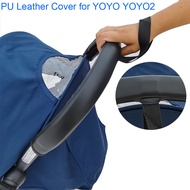 Baby Stroller Accessories PU Leather Protective Case Cover of Armrest and Handle for Babyzen Yoyo Yo