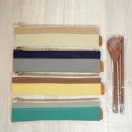 環保餐具組(餐具+收納袋)