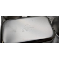 HomeMaster Stainless Steel Plate/Food Tray 5 Dividers TS5T304 TS