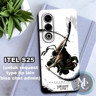 CC5/ Flexible rubber softcase for ITEL S25/one piece anime character Motif/ITEL S25 case/ITEL S25 ca