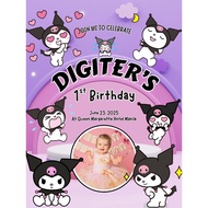 Baptism Invitations / Birthday Invitations/ 5R size/ 4R Size / 3R Size