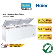 Haier Chest Freezer Full Range 200L 332L 450L 535L 750L Peti Freezer Murah Deep Freezer Peti Sejuk B