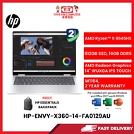 HP-ENVY-X360-14-FA0129AU-GOLD-AMDRYZEN5-8640HS,16GBR4,512GBSSD.14"WUXGATOUCH,W1164,H&S,2YRS