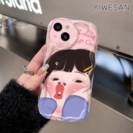 YIWESAN Casing Hp Samsung A03 Core A03s A02 M02 A02s M02s F02s Case ponsel Hp anak laki-laki dan ana