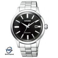 Citizen NK0000-95E Analog Automatic Black Dial Stainless Steel Men's Watch
