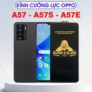Oppo A57 4G - A57S - A57E Super Glass nano-coated tempered Glass, limited fingerprints
