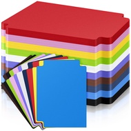 120 Pieces Card Dividers for Trading Card Multicolor Card Separators Fit for MTG TCG Plastics Sports