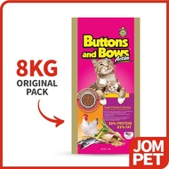 Buttons And Bows Active Cat Food 8KG / B&B Kitten & Adult Cat / Makanan Kucing 8 KG Button Bow