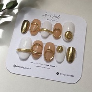 3D PRESS ON NAILS READYDesign | Handmade false nails | Press on nails premium DAILY Party/| FAKE NAI