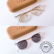 แว่นออกแดดเปลี่ยนสี กันแดด UV400 แบรนด์ Canaan #5240