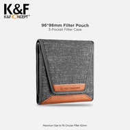 Lenz- Knf Concept Filter Case 3 Slot Lens Filter Pouch For 37-62Mm Uv Cpl Nd