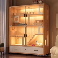 Cat House House House Household Indoor Luxury Cat Cabinet Panoramic Cat House Cat Litter