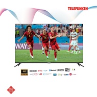 TELEFUNKEN แบรนด์เยอรมัน ทีวี43นิ้วWEB OS UHD 4K Smart TV ขนาด 43 นิ้ว รุ่น JU43DS180S