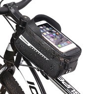 Waterproof Bike Bag Top Front Frame Tube Cycling Bag Reflective Phone Case Touch Screen Bag MTB Bike Accessories