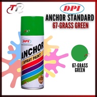ANCHOR STANDARD Spray Can Tin Cat Paint 400ML 67 Grass Green Hijau Sprey Ancer Standard Ori 100% Ori