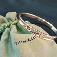 Tiffany & Co. 1997 Sterling Silver 1837 Bangle Bracelet 925 necklace ring earrings 純銀手鐲手鈪耳環戒指頸鏈男女裝 j