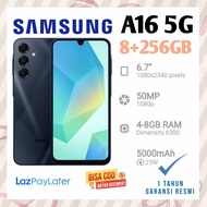 samsung A16 5G NFC Ram 8+256 GB layar Amoled fast charging 30 menit full GRATIS TRAVEL ADAPTOR garan