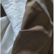 (New 05/2026)160gsm Thick Linen in Olive Brown