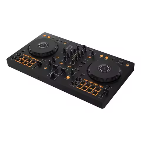DJ Pioneer DDJ-FLX4 Beginner DJ Digital Controller for Live Streaming and Bar DJing