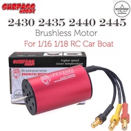 SURPASS HOBBY 2430 2435 2440 2445 Brushless Motor for Traxxas HSP 1/16 1/18 RC Lexus Drift Racing Cr