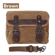 Universal Retro Motorcycle Side Bag Waterproof Large Capacity SaddleBag Travel Luggage Tool Bag