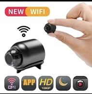 🛜2026 1080P高清迷你WiFi攝像頭，無線夜視，家用X5遠端寵物兒童監視器