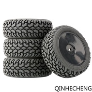 4pcs RC 9070-8019 74MM Rally Tires Tyre Wheel Rim For 1:10 1:16 HSP HPI Wltoys SAKURA D3