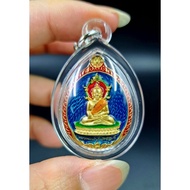 LuangPhorSamritSaksit/灵验成功佛/蛋型/泰国佛牌/圣物/佛教/蓝龙牙/vvip no138