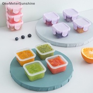 OMS Mini Thickened Sealed Fresh Box Portable Baby Food Storage Freezer Containers my