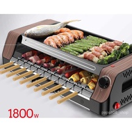 โปรดีล คุ้มค่า เตายางบาร์บีคิว ไฟฟ้า Daily multi-function automatic rotary oven /oversized barbecue hine /smokeless electric oven ของพร้อมส่ง เตา ย่าง บาบี คิว เตา ปิ้ง บาบี คิว เตา ปิ้ง ย่าง บาบี คิว เครื่อง ย่าง บาบี คิว