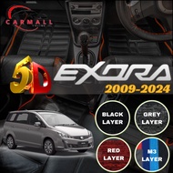 Proton Exora 2009-2024 5D Carpet Car Mat Floor Mat OEM Karpet Kereta Waterproof Anti Slip Mat