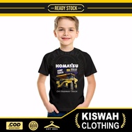 Children's T-shirt Komatsu HD785-7 Dump Truck Heavy Equipment Operator Distro T-shirt